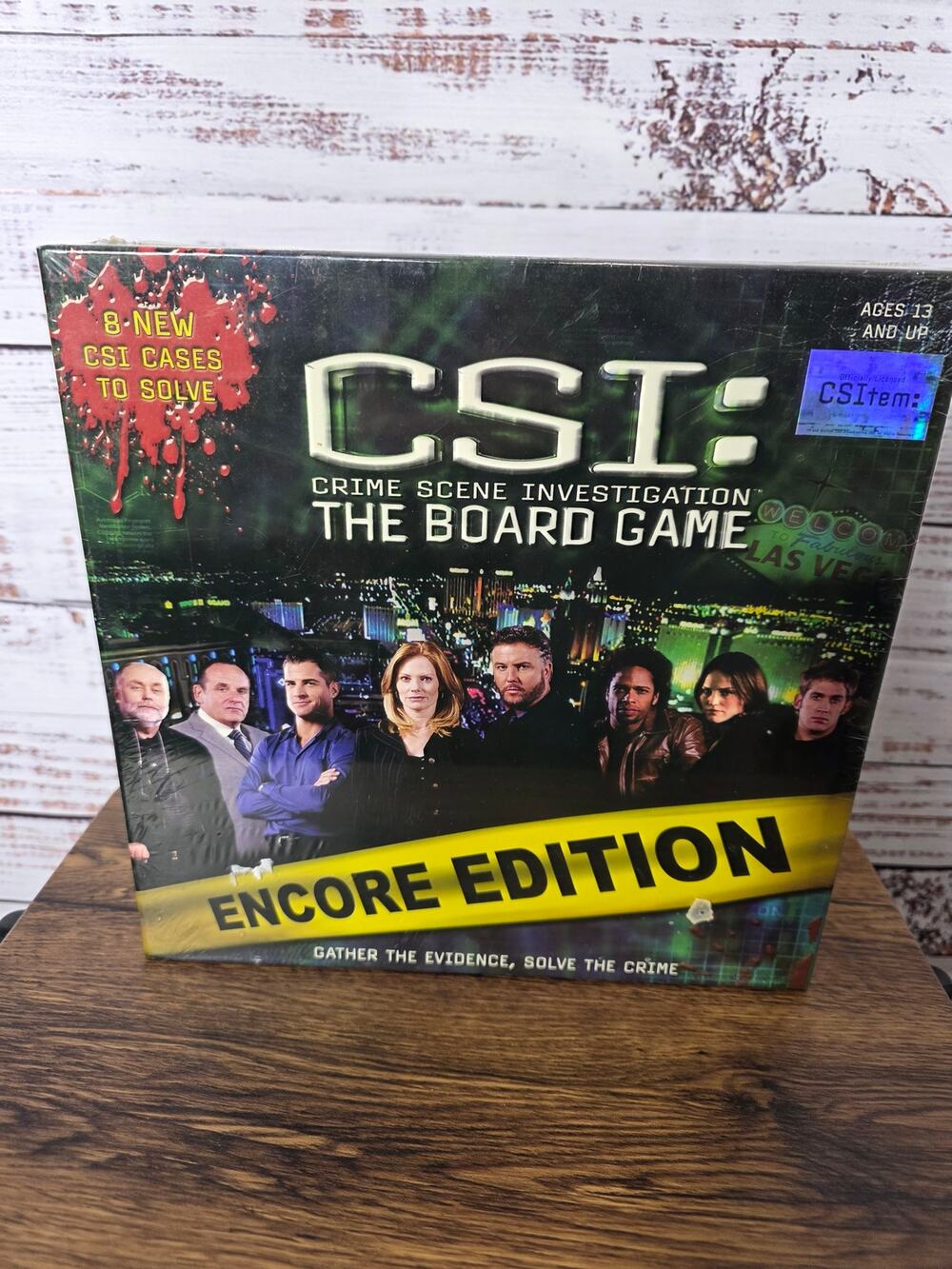 CSI: Crime Scene Investigation The Board Game Encore Edition